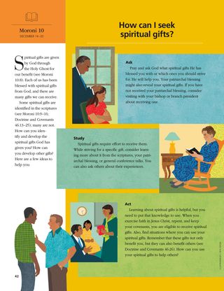 how can I seek spiritual gifts